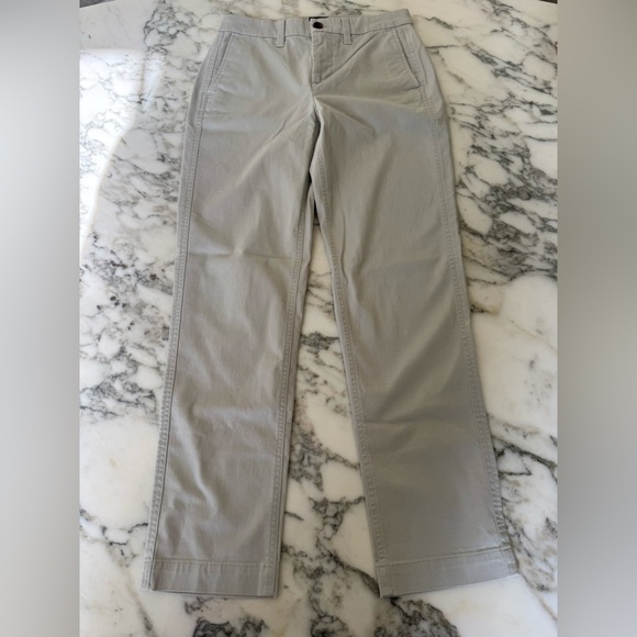 NWT J. Crew High-rise girlfriend chino pant Sz 0 Stone - Picture 6 of 10